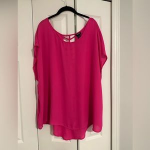 GUC Torrid Hot Pink Blouse